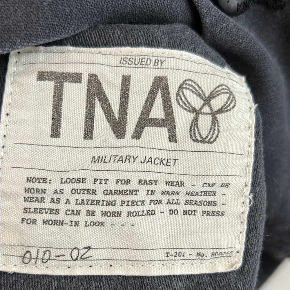 TNA Black/charcoal Lightweight Shirt Jacket - Picture 5 of 5